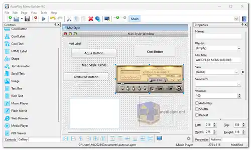 AutoPlay Menu Builder screenshot