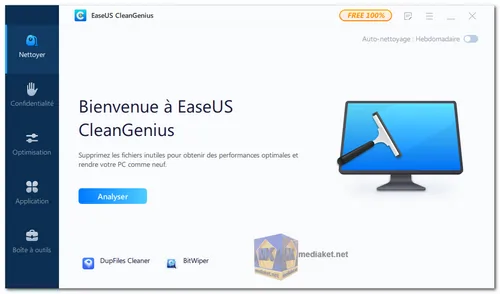 EaseUS CleanGenius Screenshot