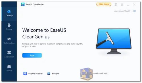EaseUS CleanGenius Screenshot