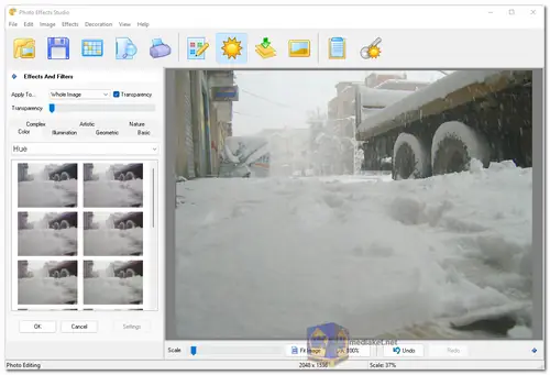 Photo Effects Studio screenshot