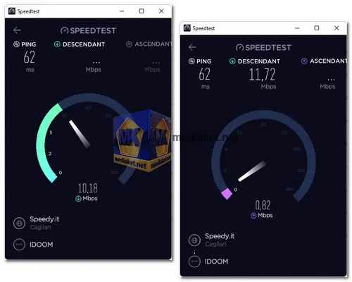 Speedtest screenshot