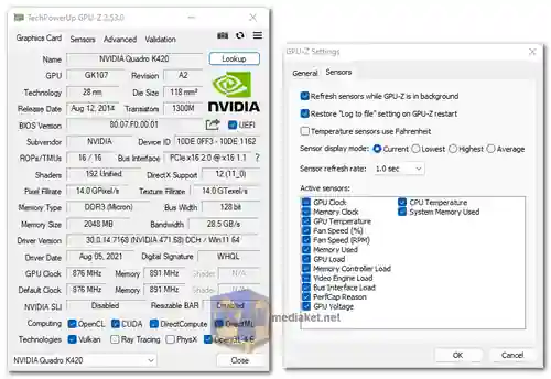 TechPowerUp GPU-Z screenshot