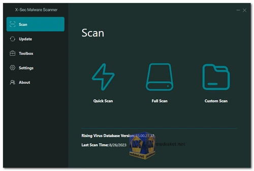 X-Sec Malware Scanner screenshot