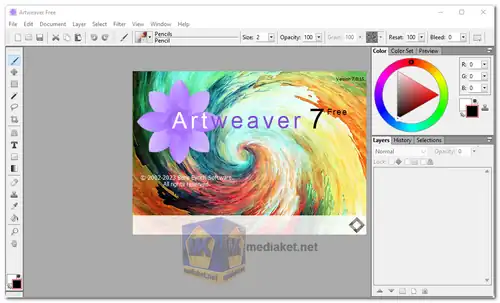 Artweaver screenshot