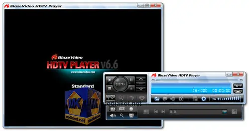 BlazeVideo HDTV Player screenshot