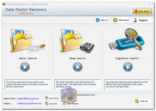 Data Doctor Recovery for USB Drives screenshot