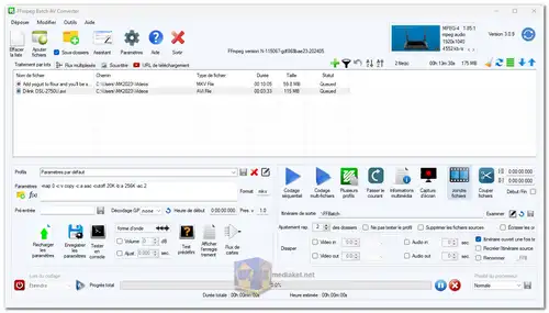 FFmpeg Batch AV Converter screenshot