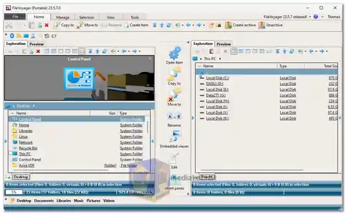 FileVoyager screenshot