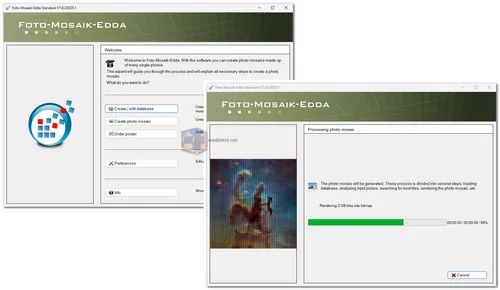 Foto-Mosaik-Edda screenshot