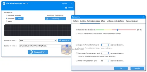 Free Audio Recorder screenshot