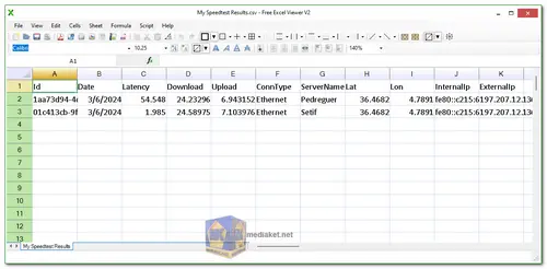 Free Excel Viewer screenshot