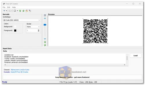 Free QR Creator screenshot