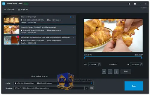 Gihosoft Video Editor screenshot