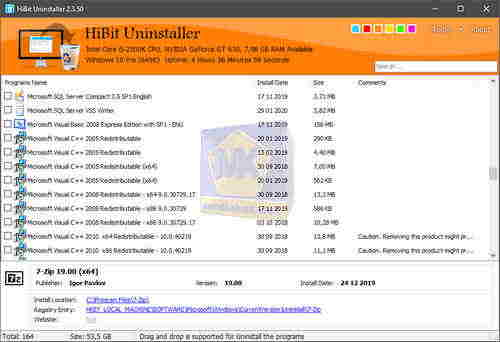 HiBit Uninstaller 3.1.40 instal the new version for windows