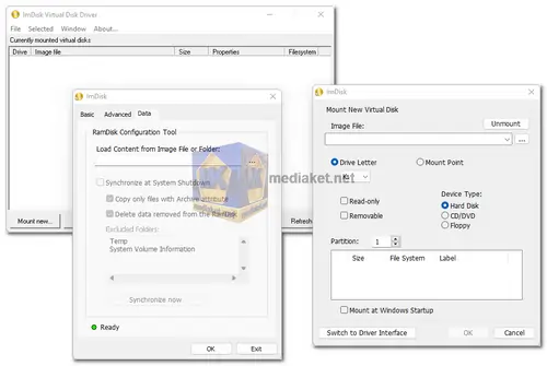 ImDisk Toolkit screenshot