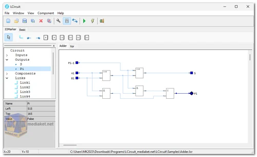 LCircuit screenshot