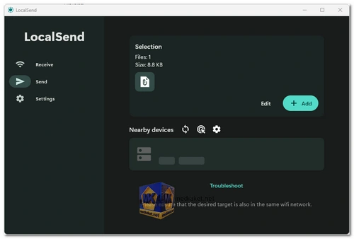 LocalSend screenshot