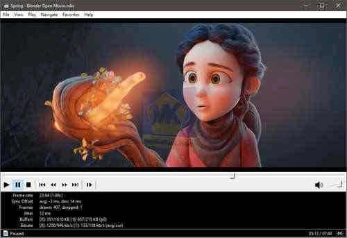 Media Player Classic - Home Cinema Screenshot