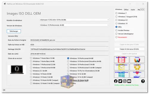 Microsoft Windows and Office ISO Download Tool  screenshot