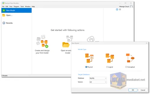 Navicat Data Modeler screenshot