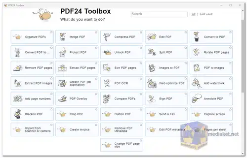 PDF24 PDF Creator screenshot