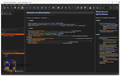 QOwnNotes screenshot