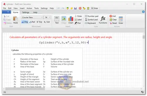 RedCrab Calculator screenshot