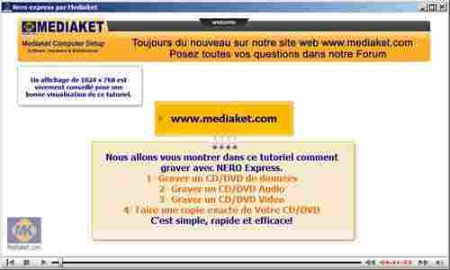 Tutoriel sur Nero