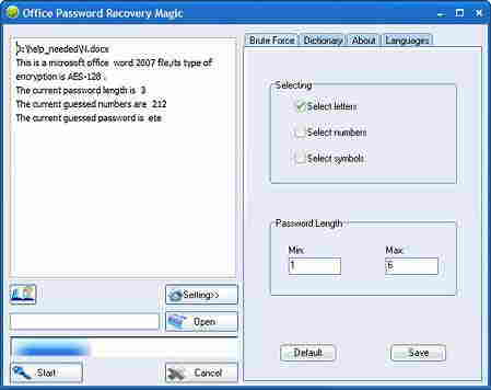 Office Password recovery magic