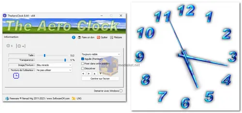 TheAeroClock Screenshot