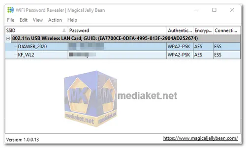 WiFi Password Revealer screenshot