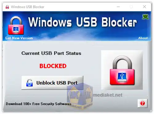 Windows USB Blocker screenshot