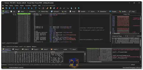 x64dbg Screenshot