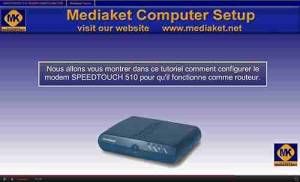 modem SpeedTouch 510 screenshot